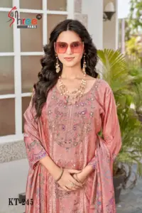 Shree Kt 245 Pure Viscose Digital Printed Dress Material 2025 2025