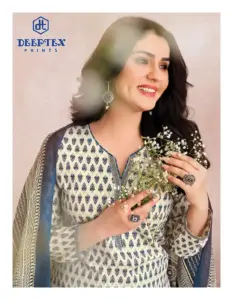 Deeptex Miss India Vol 93 Pure Cotton Dress Marerial Below 500