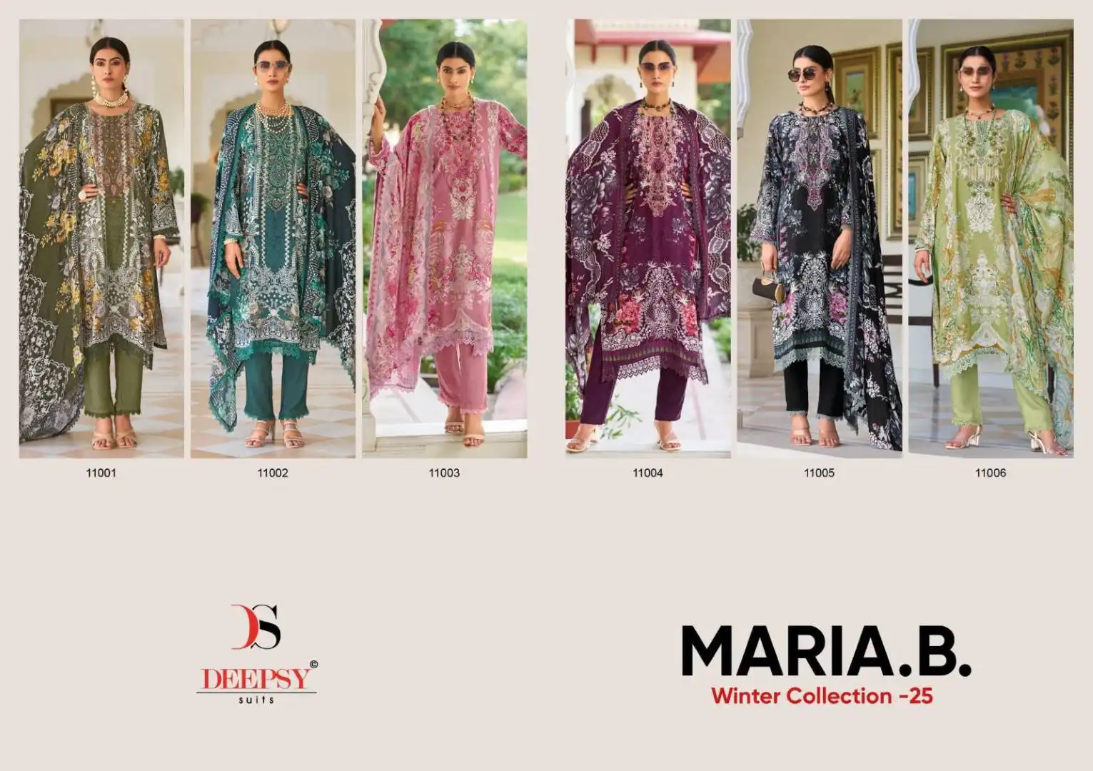 Deepsy Maria B 25 Viscose Salwar Kameez Collection 2025
