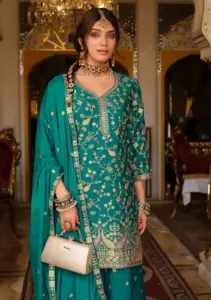 Eba Falak Chinon Sharara Suit Festival Wear Collection 2025