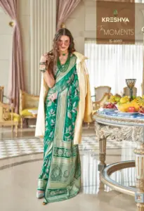 Kreshva The Moments Georgette Saree Festival Wear Collection