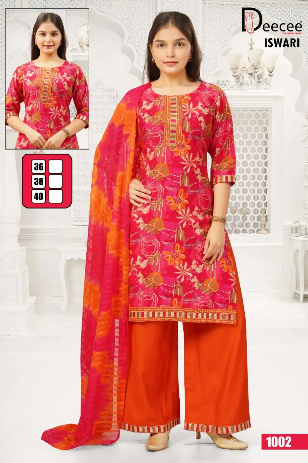 Deecee Ishwari Vatican Printed Readymade Dress Collection