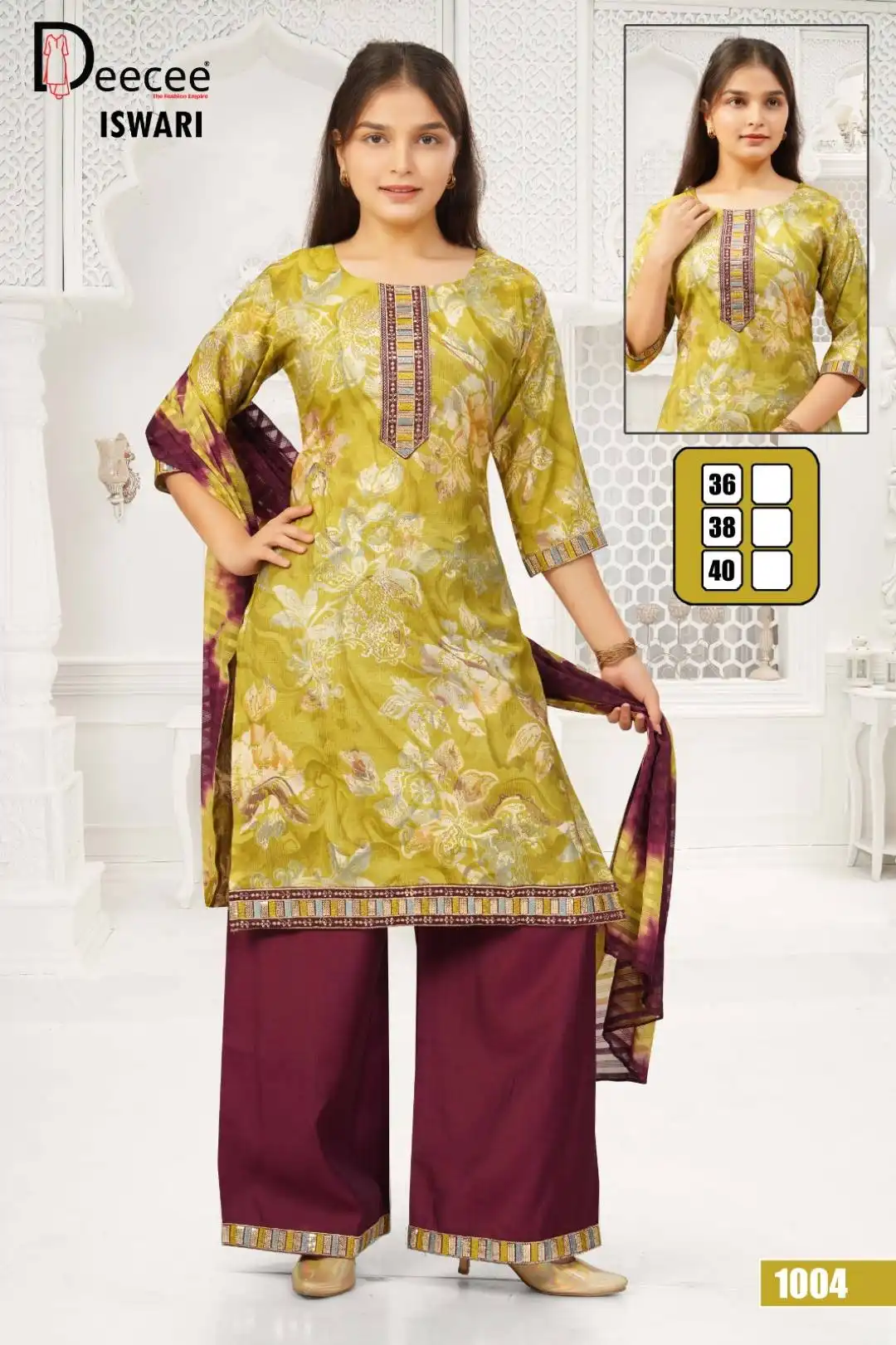 Deecee Ishwari Vatican Printed Readymade Dress Collection - Image 4