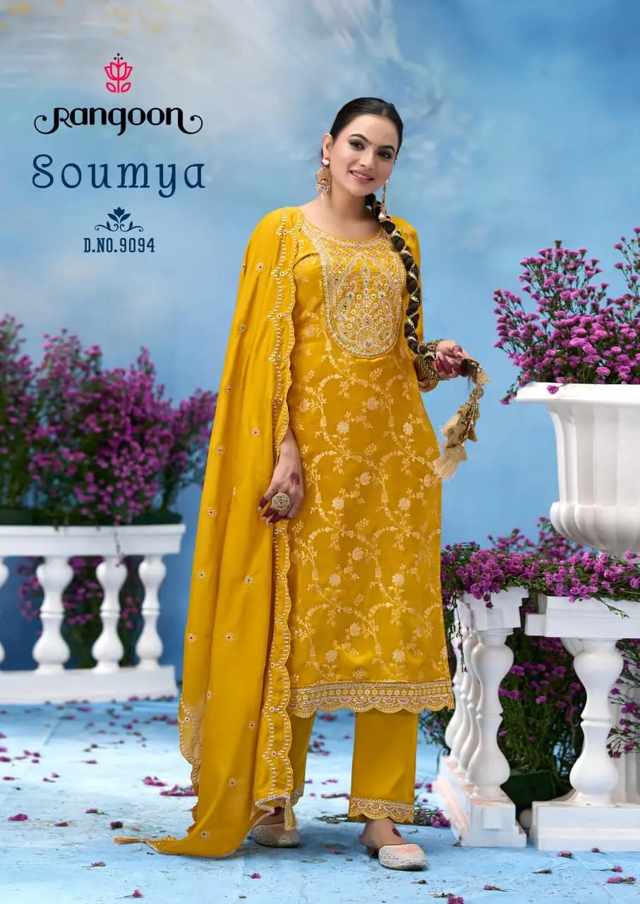 Rangoon Soumya Russian Kurti Pant And Dupatta Collection 📞 WhatsApp Orders: +91 7046369249 | +91 8128451741 📲 Follow Us for Latest Updates: ▶️ YouTube: SUMSHY ENTERPRISE 📸 Instagram: @sumshyenterprise 🚚 Shipping Information: Shipping Locations: Across India & Worldwide Shipping Modes: Safe, reliable courier services Processing Time: 1–3 business days after payment Domestic Shipping (India): 📦 Shipping Charges: Based on order size & location ⏳ Delivery Time: 3–6 working days post-dispatch 📮 Courier Partners: Trusted Indian networks International Shipping: 🌍 Charges: Displayed at checkout ⏳ Delivery Time: 4–10 working days after dispatch 💼 Customs: Buyer responsible for applicable duties/taxes Order Tracking: 📲 Tracking shared via WhatsApp, SMS, or email post-dispatch Delivery Delays: Occasional delays due to weather, holidays, or customs clearance will be communicated promptly Sumshy Enterprise are Selling : readymade pakistani suits, readymade dress, readymade churidar, readymade salwar suits, salwar suit readymade suit, suit salwar readymade, readymade party wear suits online, pranjul readymade dress wholesale, ready made frock, rediment frock,
