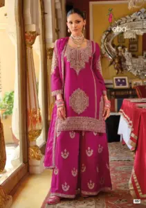 Eba Avantika Chinon Sharara Suit Diwali Collection 2025