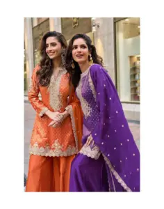 Sayuri Swati Viscose Simar Sharara Suit Diwali Collection
