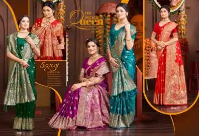 Saroj Sunaina Satin Vol 1 Satin Silk Saree Diwali Collection
