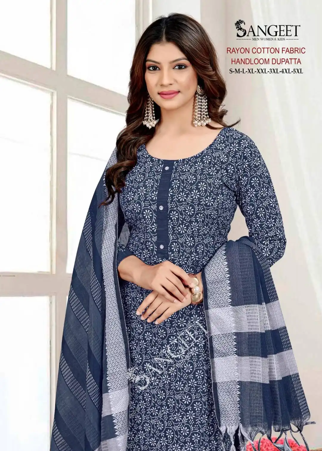 Sangeet Rabdi Fry Vol 1 Rayon Cotton Readymade Dress