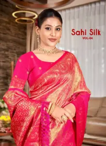 Bunawat Sahi Silk 04 Kanjivaram Silk Party Wear Sari Collection