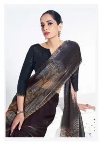 Mahotsav Rang Chatkila 6100 Satin Silk Diwali Sari Under 3000