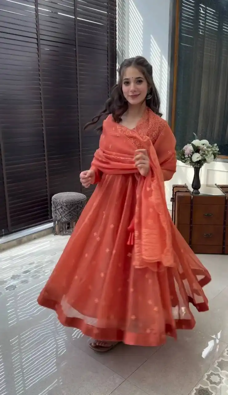 Sabina 5184 Foux Georgette Anarkali Salwar Suit Diwali Collection