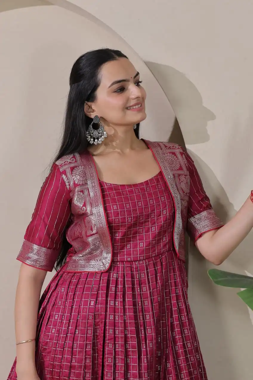 TAF W Khicha Soft Silk Gown Collection Below 2000