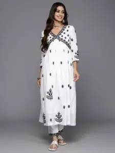Indo Era 2441 Floral Printed Readymade Dress Collection
