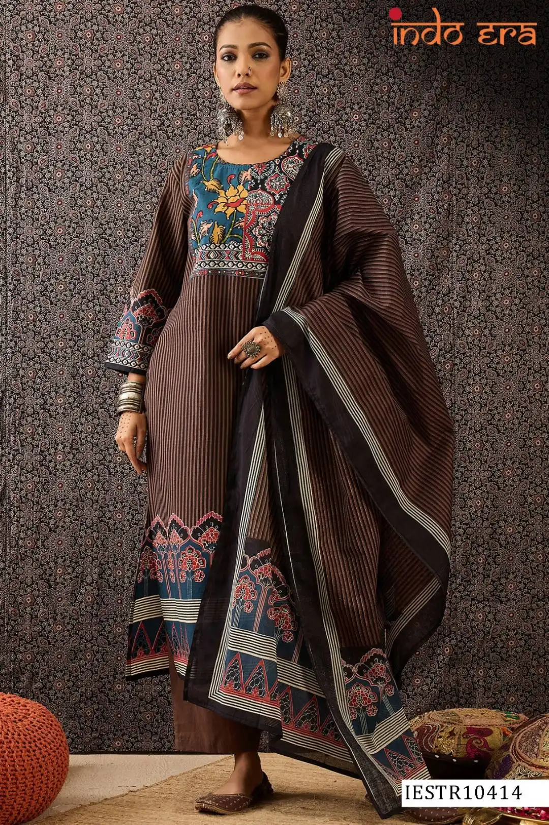 Indo Era 2570 Cotton Printed Readymade Dress Collection