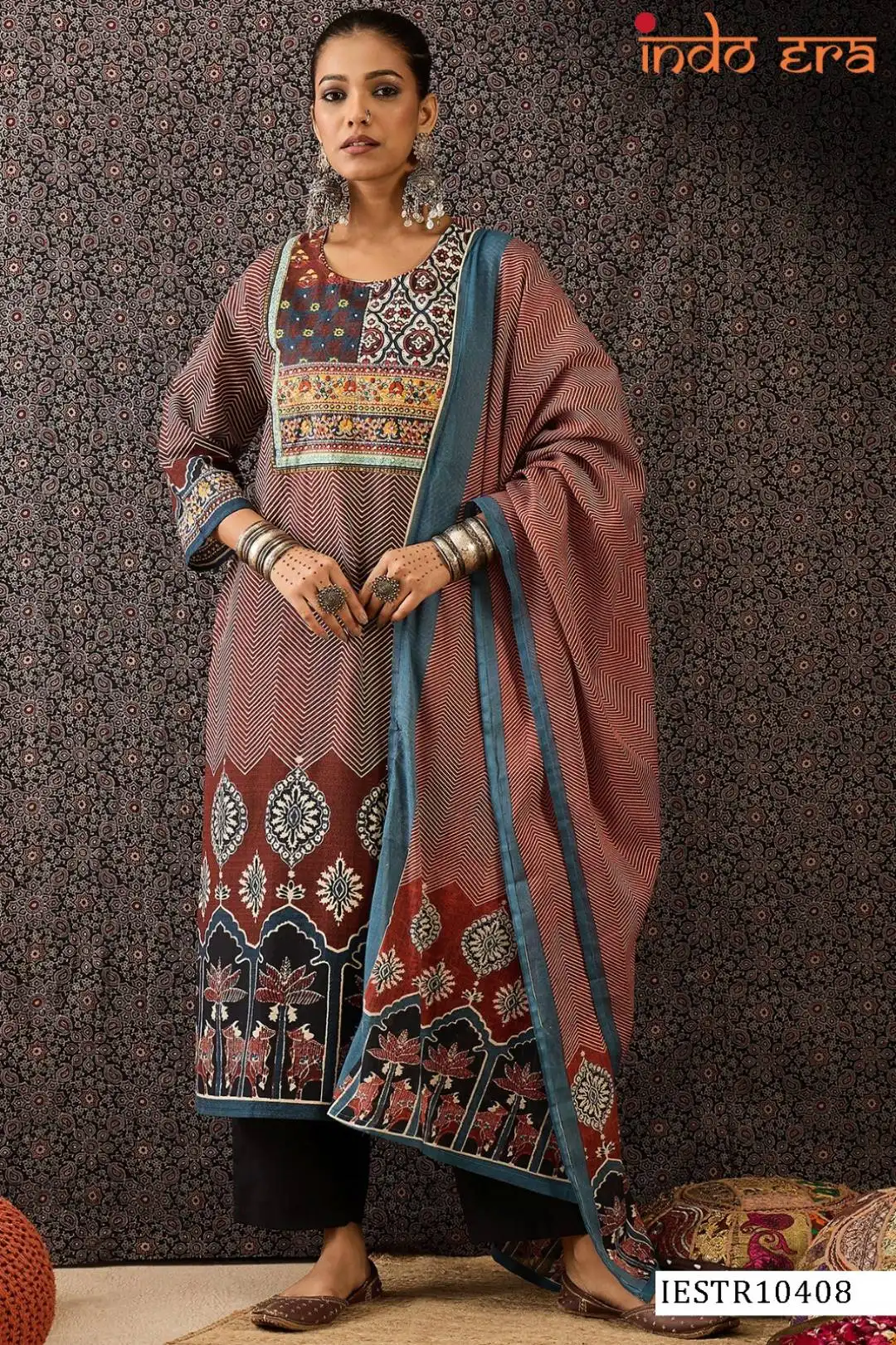 Indo Era 2570 Cotton Printed Readymade Dress Collection