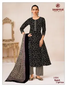 Deeptex Kutch Express Vol 1 Cotton Printed Readymade Dress