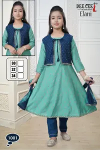 Deecee Elani Roman Silk Printed Readymade Dress Collection