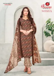 Ganeshji Misha Vol 4 Cotton Printed Dress Material