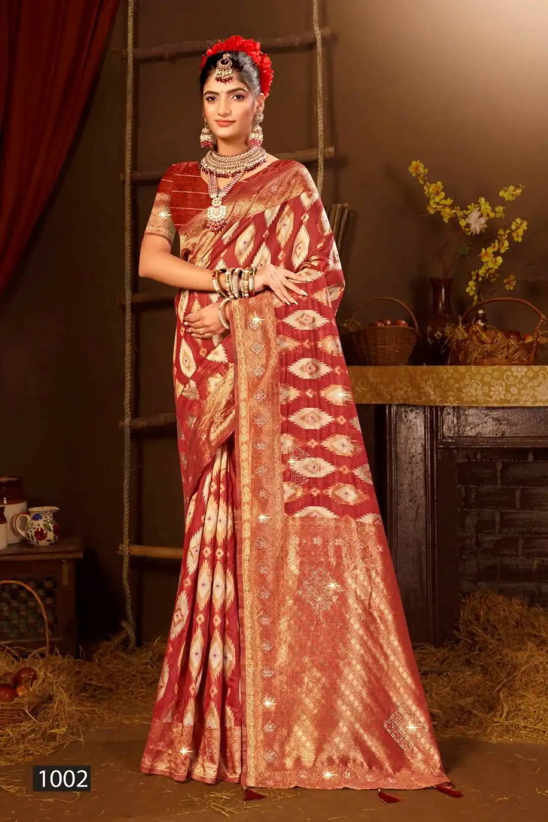 Saroj Gracefool Saroski Vol 1 Linen Saree Diwali Collection