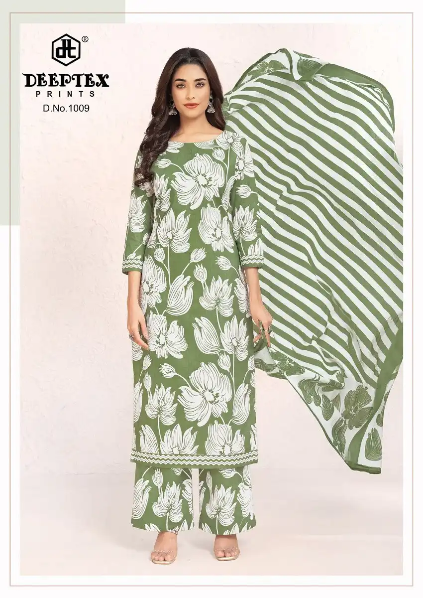 Deeptex Aaliza Vol 10 Cotton Printed Dress Material 2025