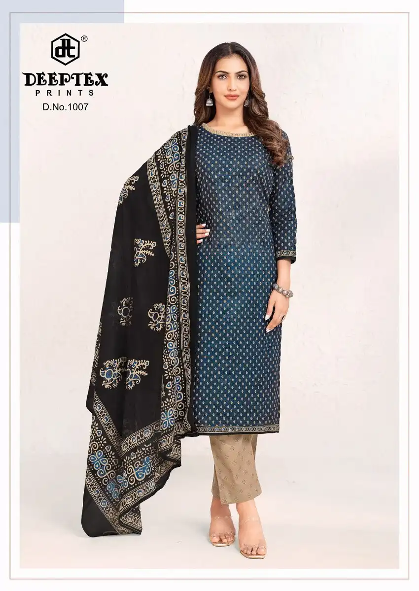 Deeptex Aaliza Vol 10 Cotton Printed Dress Material 2025