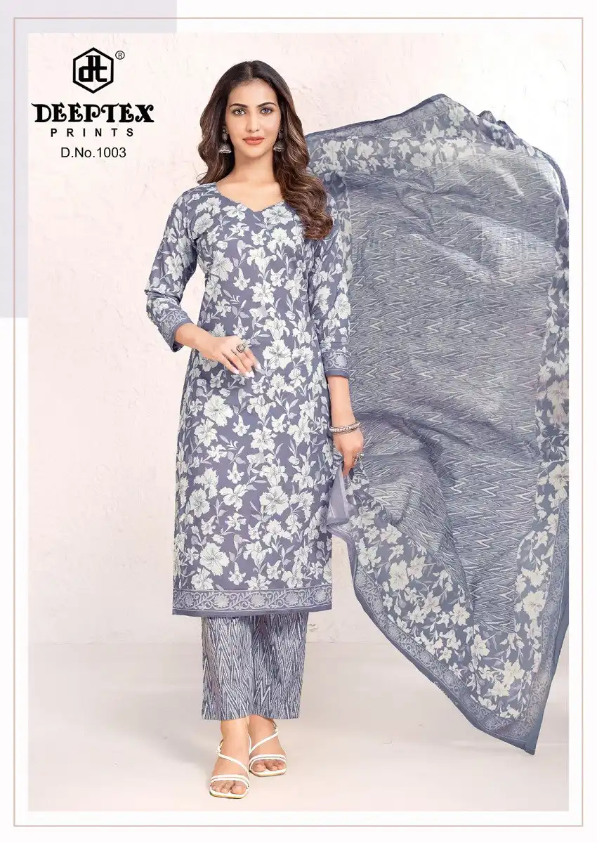 Deeptex Aaliza Vol 10 Cotton Printed Dress Material 2025