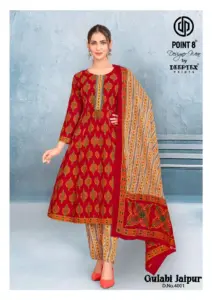 Deeptex Gulabi Jaipur Vol 4 Cotton Readymade Dress