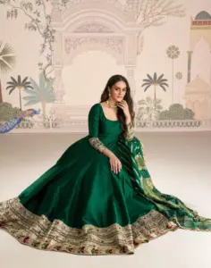 Sayuri Roshni Silk Viscose Festival Gown Collection