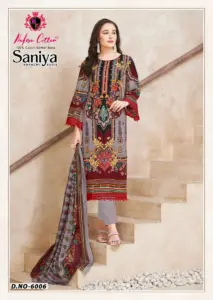 Nafisa Saniya Vol 6 Soft Cotton Printed Dress Material