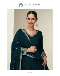 Aashirwad Mor Bagh Chandrika Silk Gown Collection