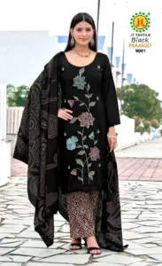 Jt Black Mango Vol 9 Rayon Dress Material Collection