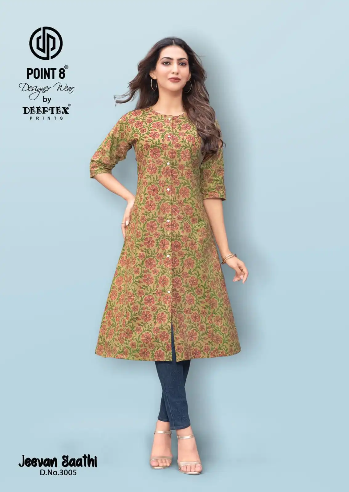 Deeptex Jeevan Sathi Vol 3 Cotton Printed Kurti Collection