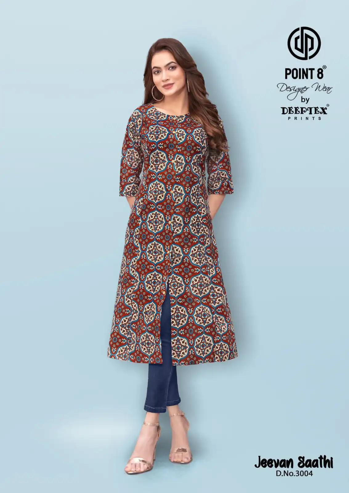 Deeptex Jeevan Sathi Vol 3 Cotton Printed Kurti Collection