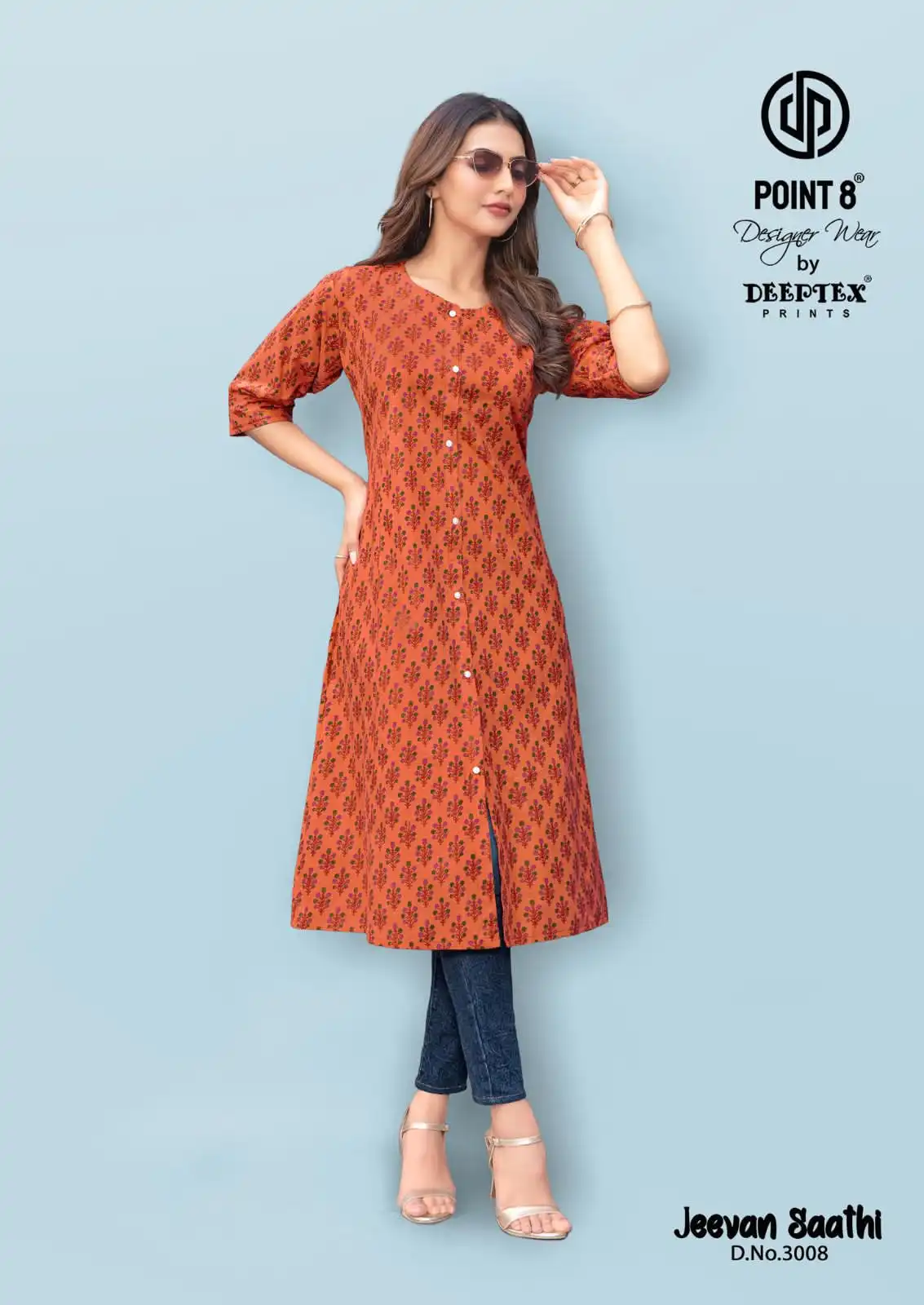 Deeptex Jeevan Sathi Vol 3 Cotton Printed Kurti Collection