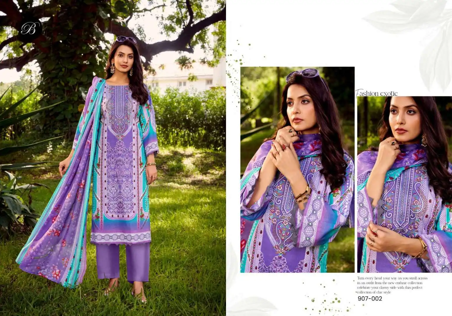 Belliza Naira Vol 120 Pure Cotton Printed Dress Material