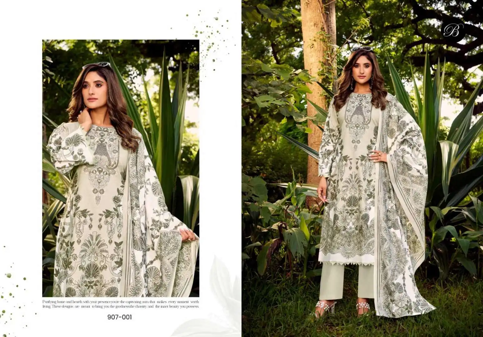 Belliza Naira Vol 120 Pure Cotton Printed Dress Material