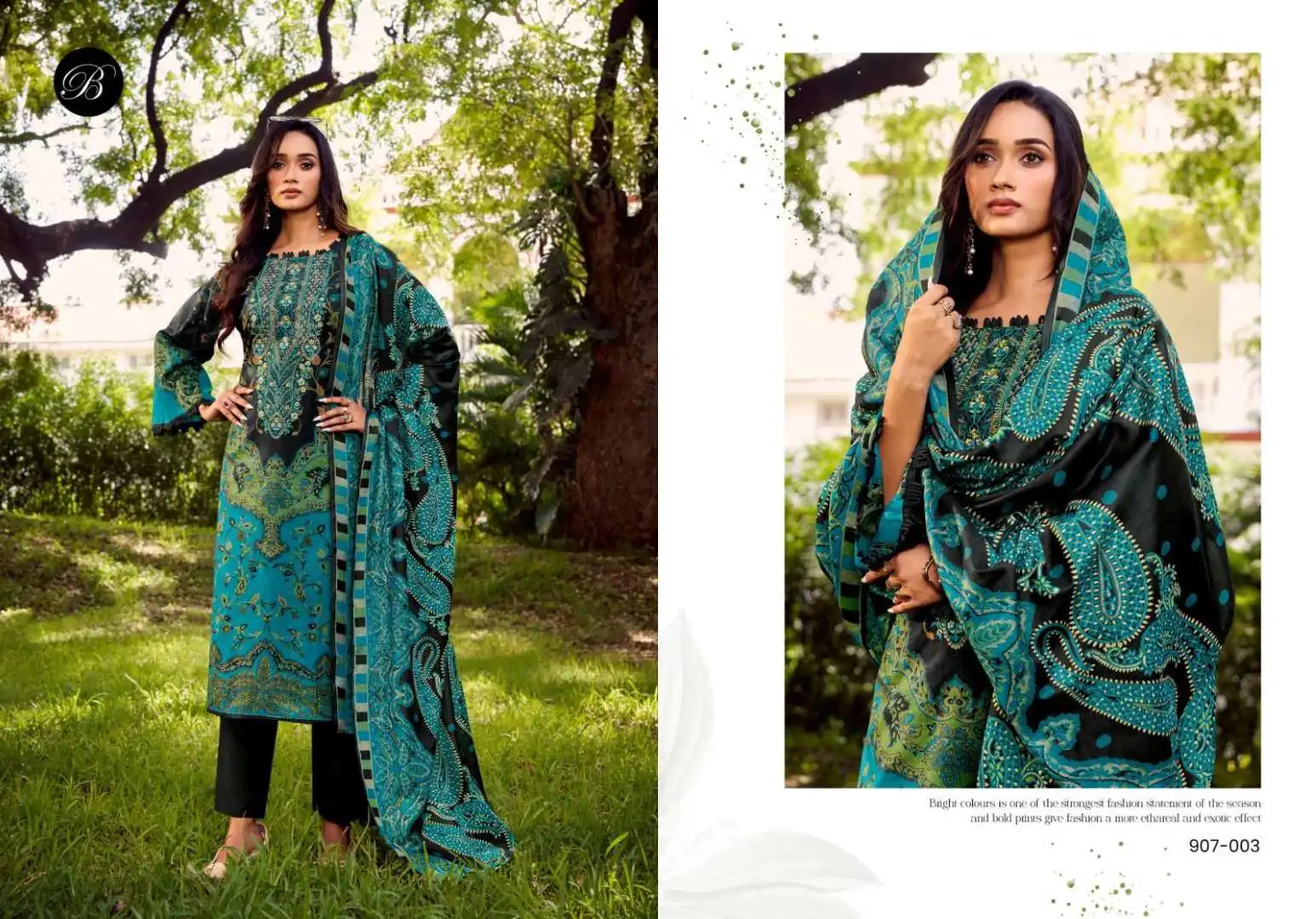 Belliza Naira Vol 120 Pure Cotton Printed Dress Material