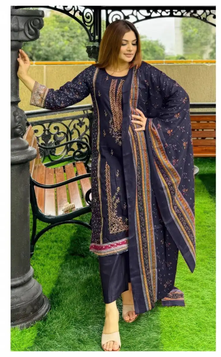 Alzohaib Az 1368 Cotton Printed Pakistani Salwar Kameez