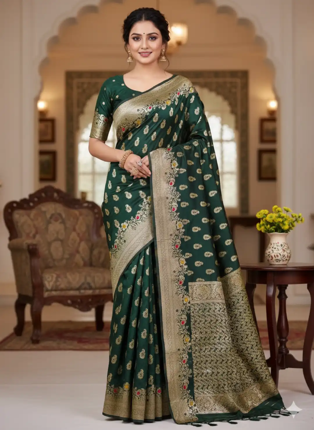 Laxmi 937 Pure Banarasi Silk Saree Festival Collection