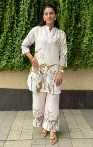 SCT 1037 Rayon Digital Printed Co Ord Set