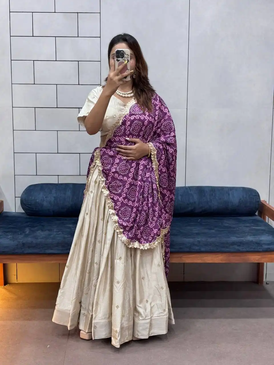 WMS Vol 107 Chinnon Silk Lehenga Choli Collection