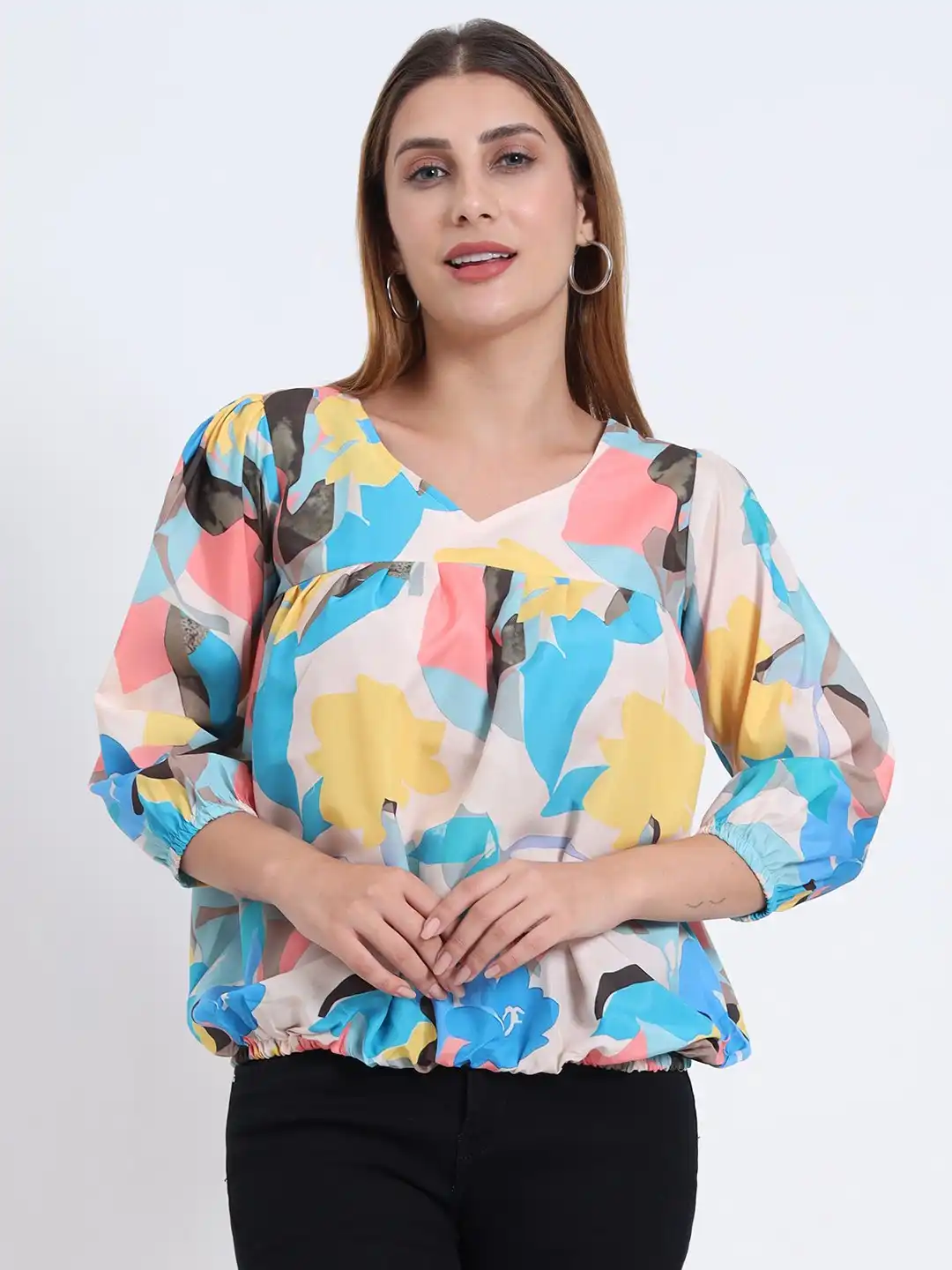 SCT 1026 Multi Rayon Top Collection Below 500