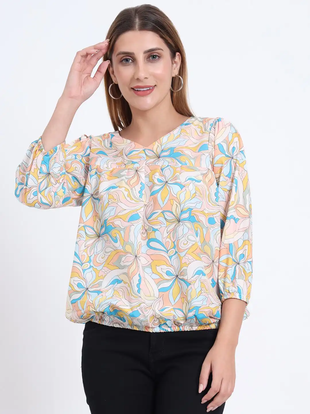 SCT 1025 Multi Rayon Top Collection Below 500