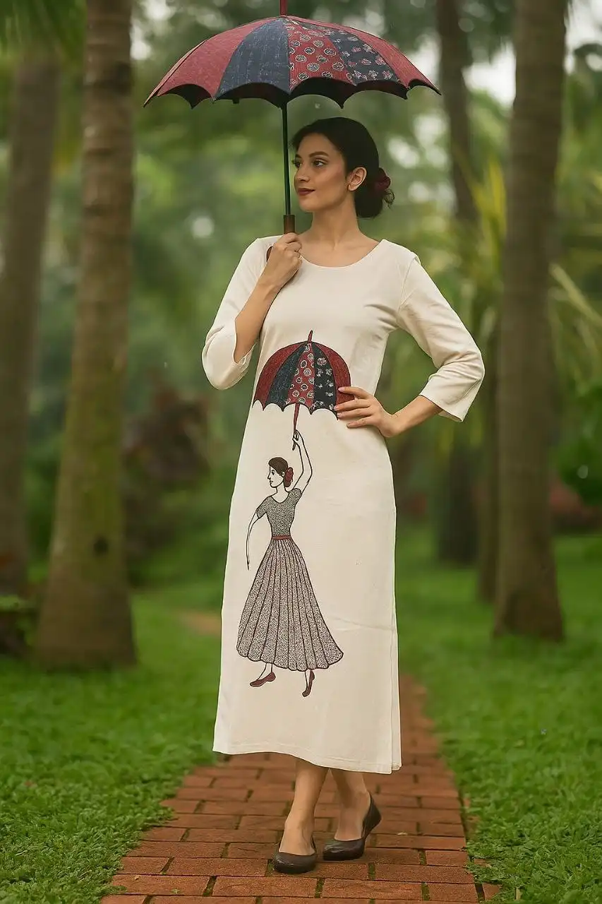 SCT 1045 Pure Khadi Linen Co Ord Set With Embroidery