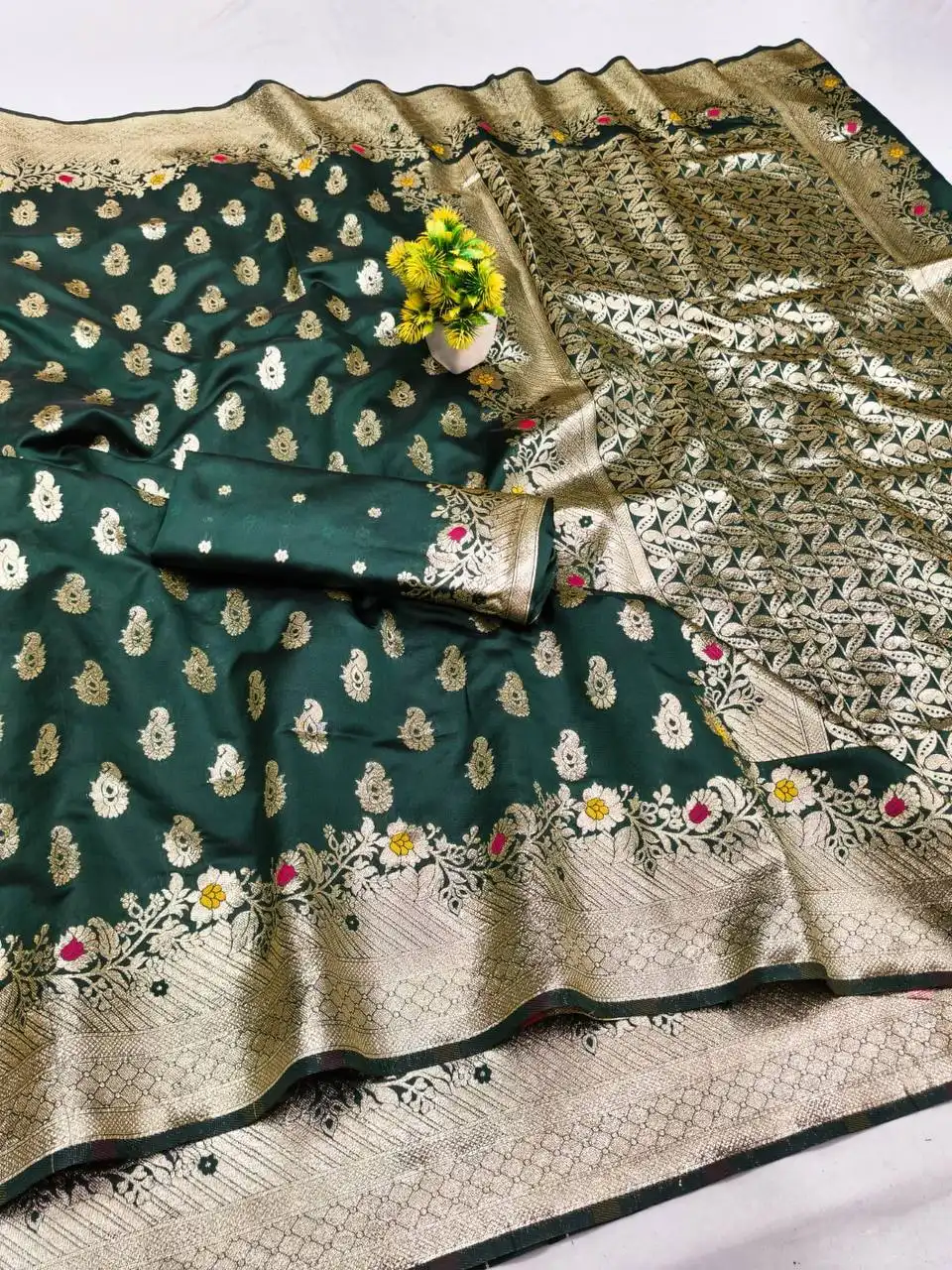 Laxmi 937 Pure Banarasi Silk Saree Festival Collection