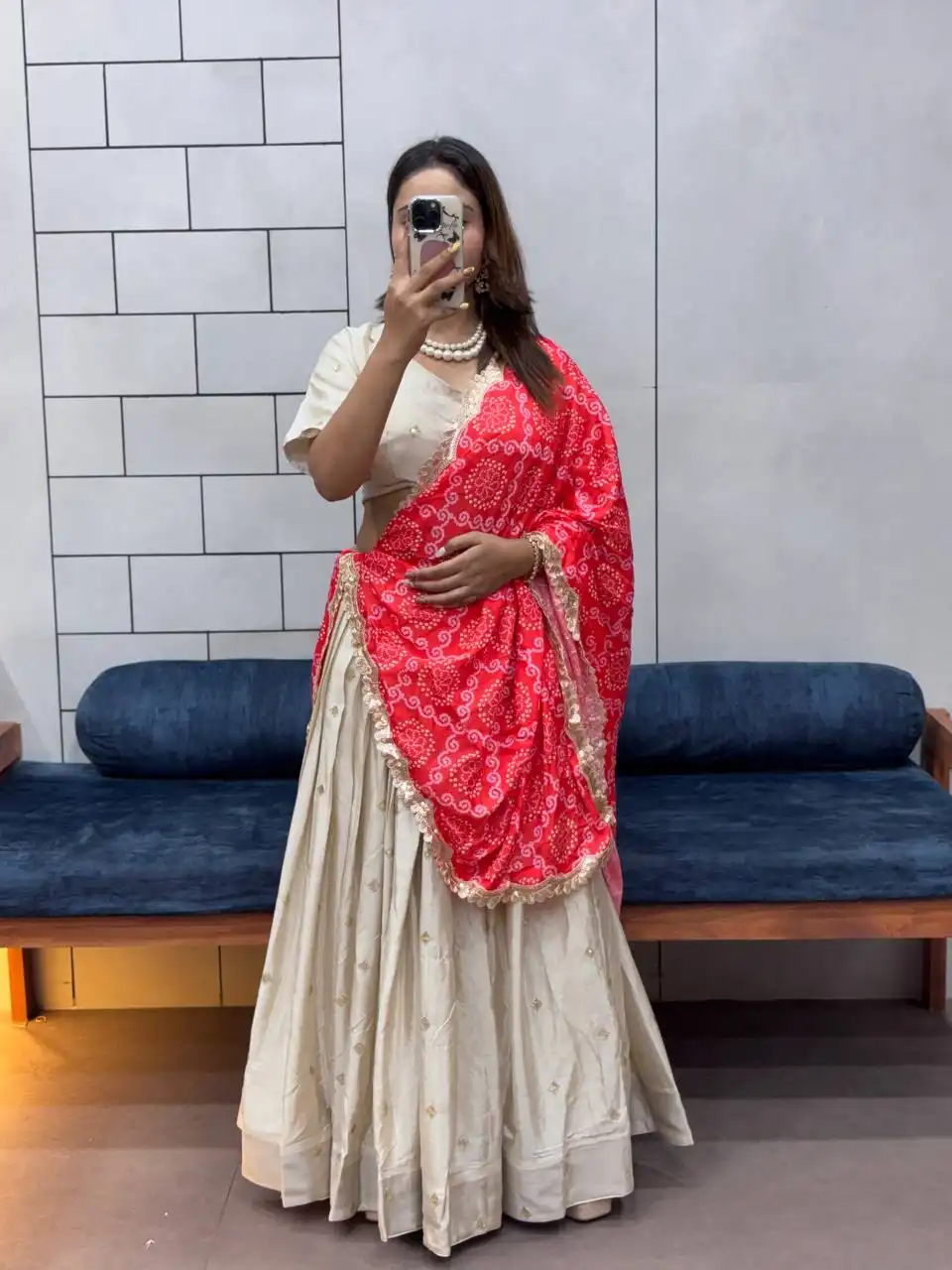 WMS Vol 107 Chinnon Silk Lehenga Choli Collection
