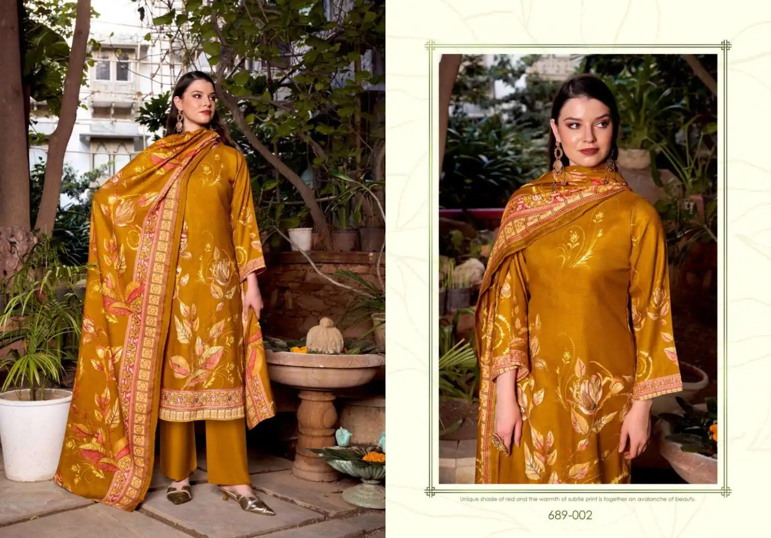 Zulfat Antara Vol 2 Woollen Pashmina Dress Material Collection