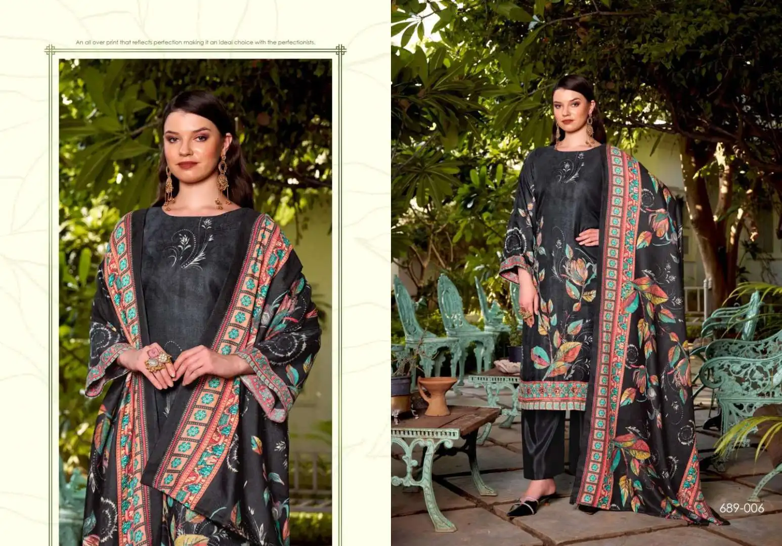 Zulfat Antara Vol 2 Woollen Pashmina Dress Material Collection
