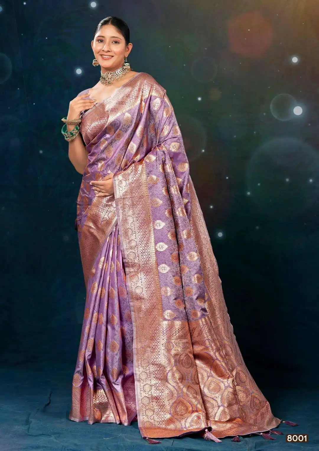 Saroj Preet Bahar Saroski Vol 8 Satin Silk Festival Saree