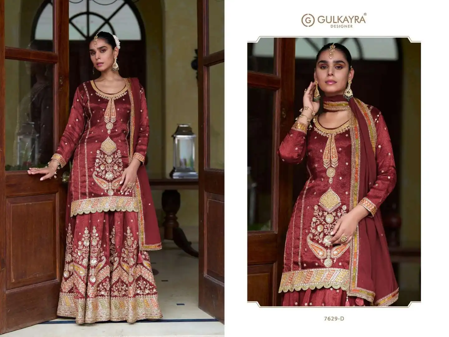 Gulkayra Taiyba Vol 1 Simmer Silk Salwar Kameez 03 Pcs Set